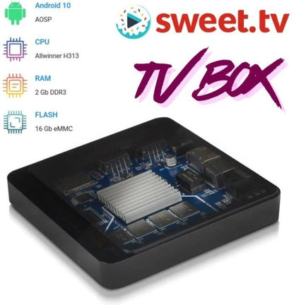 Sweet.TV box 2, + balíček L na 12 měsíců
