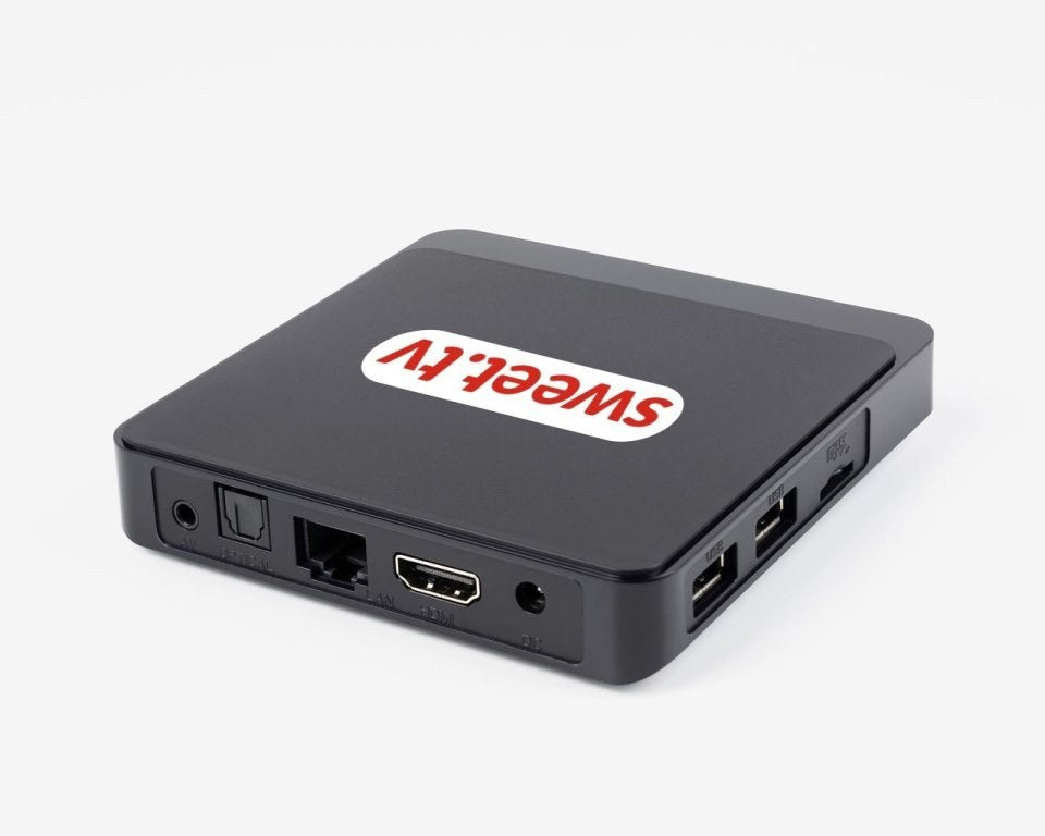Sweet.TV box 2, + balíček L na 12 měsíců